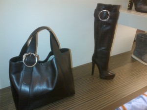 Gucci Boots and Purse