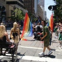 SF Pride Parade 2009 - The Leather Contingent - Photography by Madoc Pope