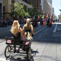 SF Pride Parade 2009 - The Leather Contingent - Photography by Madoc Pope