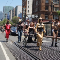 SF Pride Parade 2009 - The Leather Contingent - Photography by Madoc Pope