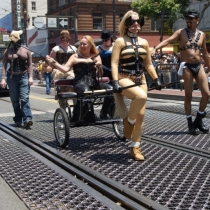 SF Pride Parade 2009 - The Leather Contingent - Photography by Madoc Pope