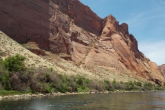 Smooth Water Rafting Inner Gorge of Marble Canyon May 2013