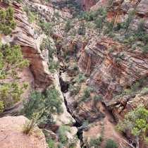 Zion National Park:  Overlook Trail  005