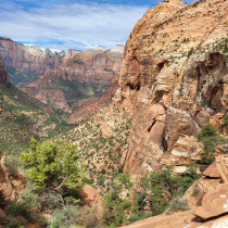 Zion National Park:  Overlook Trail  014